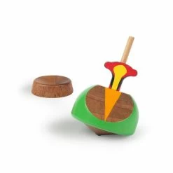 Toupie En Bois Volcan