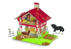 Mini Ferme En Carton Pour Mini Figurines