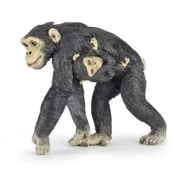 Figurine Chimpanzé Et Son Bébé