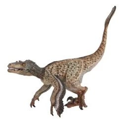Figurine Dinosaure Vélociraptor à Plumes
