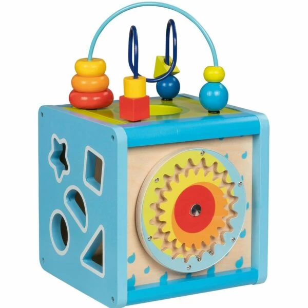 Cube D’activités En Bois Dès 1 An