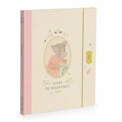 Livre De Naissance Souris Rose 80 Pages