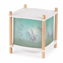 Lanterne Magique Connectée Lapin Au Jardin