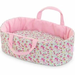 Couffin + Couverture Fleuris Pour Poupon