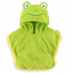 Cape De Bain Grenouille Pour Poupon 36cm