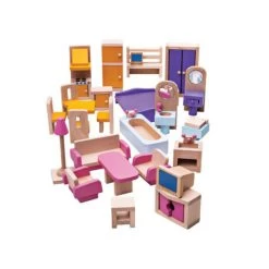 Meubles En Bois Pour Maison De Poupées