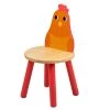 Chaise Animal Poule En Bois