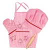 Tenue De Cuisinier Rose 3/6 Ans