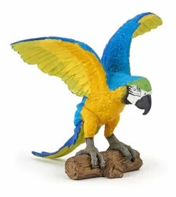 Figurine Perroquet Ara Bleu