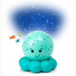 Veilleuse Pieuvre Bleue Projections Lumineuses