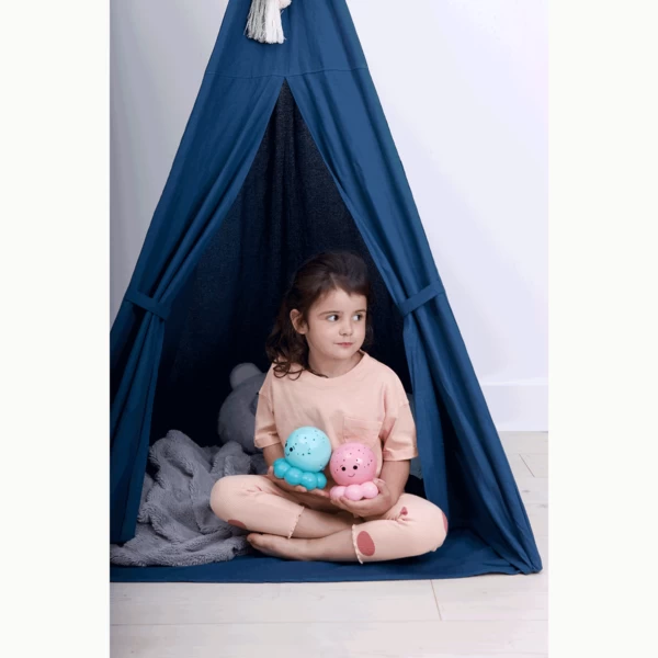 Veilleuse Pieuvre Rose Projections Lumineuses – Image 4