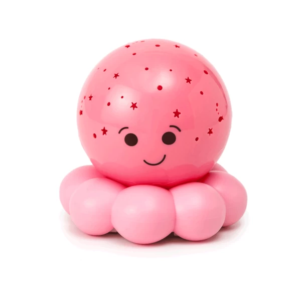 Veilleuse Pieuvre Rose Projections Lumineuses – Image 7