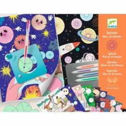 Coffret Dessin Spirales 10 Thèmes Illustrés