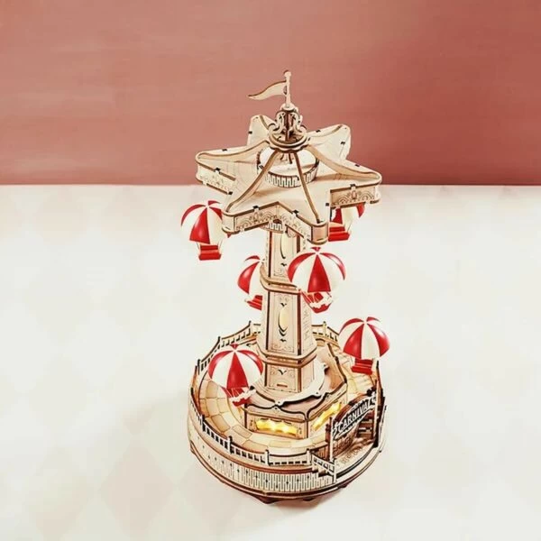 Boîte à Musique Animée Montgolfières – Image 4