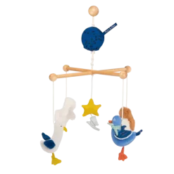 Mobile Musical Croisillon Puce & Pilou