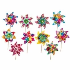 Moulin à Vent Coloré Ø 32 Cm