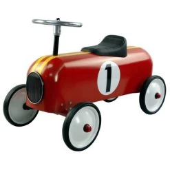 Porteur Voiture Métal Rouge