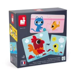 Puzzles Parents Et Bébés Animaux