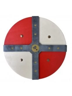 Bouclier Historik Viking Rouge Et Blanc Thor L