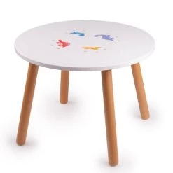 Table Dinosaures En Bois