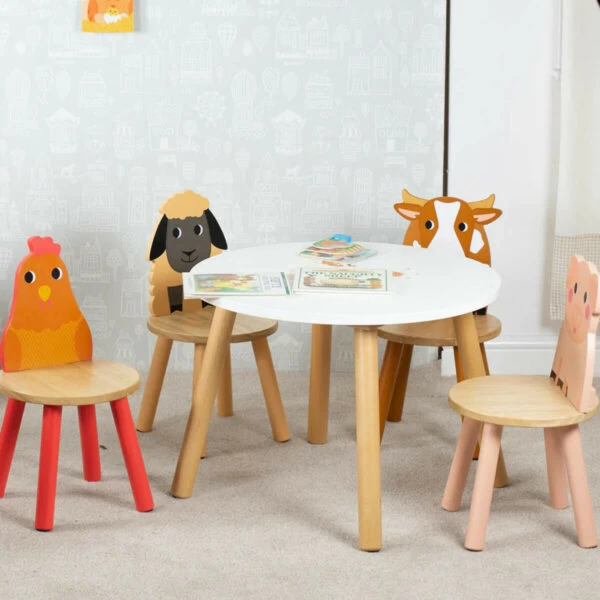 Chaise Animal Poule En Bois – Image 4