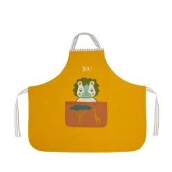 Tablier Brodé Et Personnalisable Lion